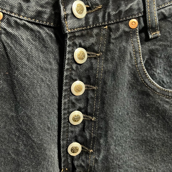 Vintage Ikeda Button up Mom Button-Fly Jeans! - Picture 3 of 10